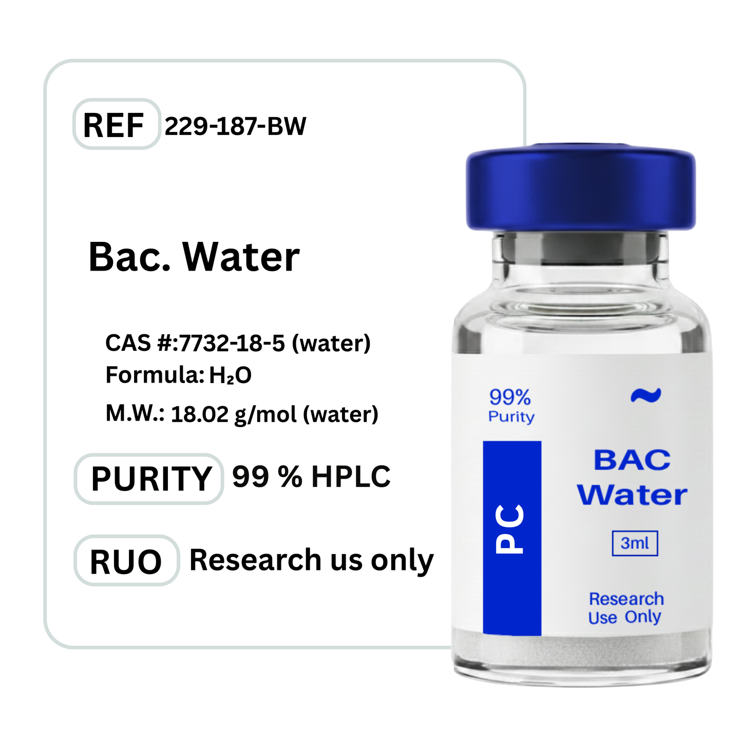 BAC Bacteriostatic Water