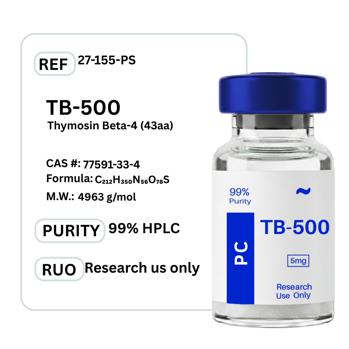 TB-500  - Premium Research Peptide